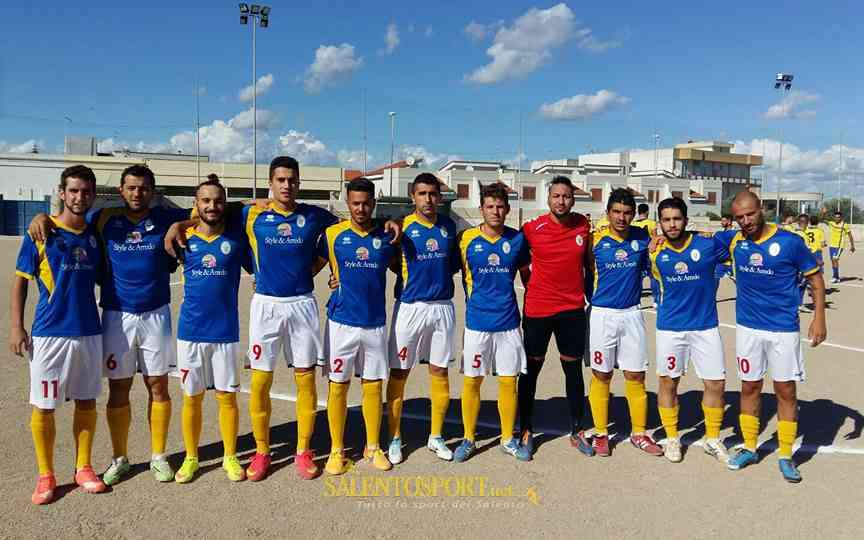 La formazion del R. San Giorgio scesa in campo a Leporano