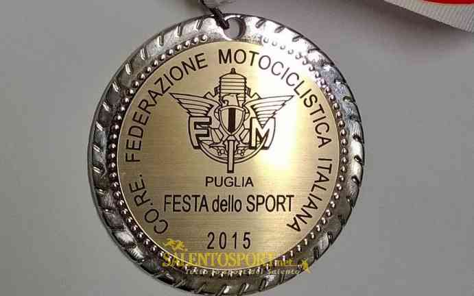 federazione motociclistica medaglia melpinio melpignano