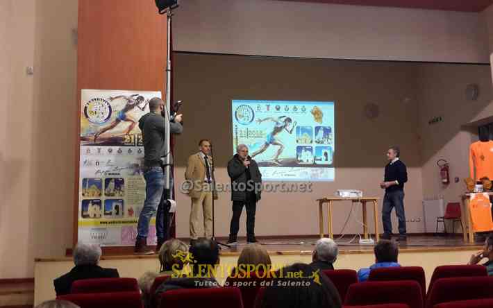 presentazione maratonina parabita - antonio pascali coni 180216 ss