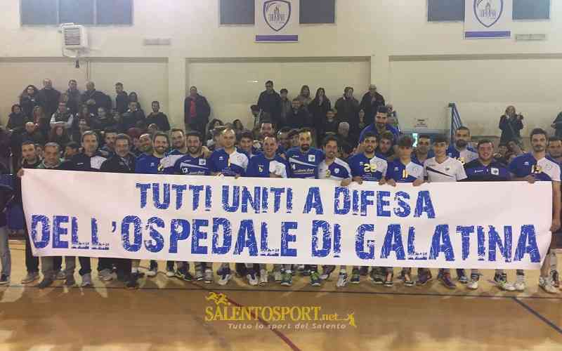 STRISCIONE PRO OSPEDALE GALATINA