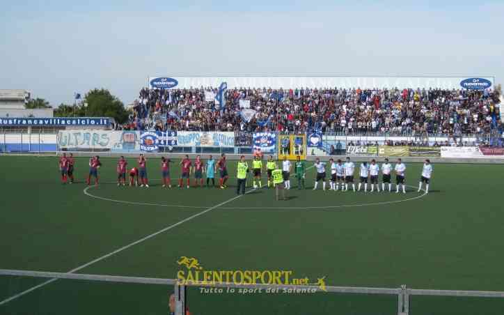 Calcio d'inizio tra Virtus Francavilla C. e Picerno (@SalentoSport.net)