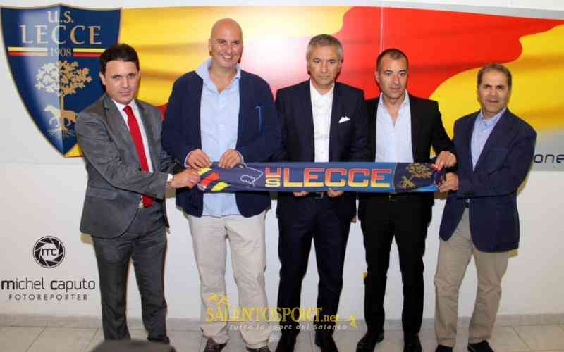 meluso presentazione lecce michel caputo