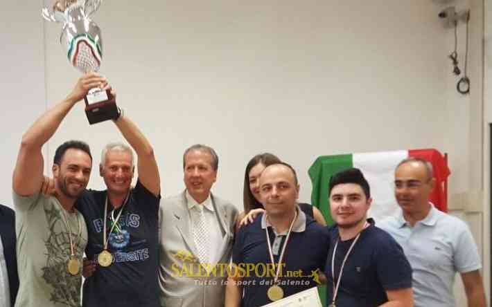 dama squadra lecce campione d'italia 2016