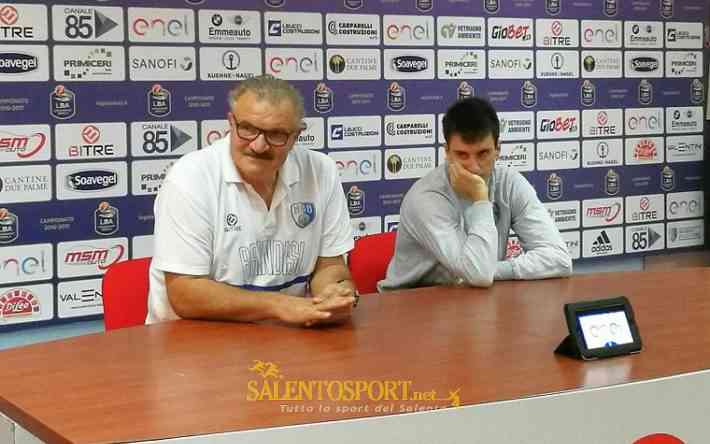Coach Sacchetti - play Spanghero enel brindisi